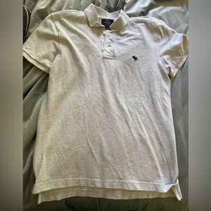 Abercrombie and Fitch Gray Polo